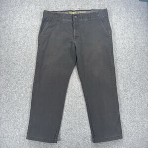Lee Extreme Comfort Pant Men’s 40x29 Black Cotton Chino Stretch Straight Fit